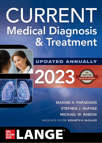 CURRENT Medical Diagnosis and Treatment 2023 2Vol 62nd Edition - داخلی